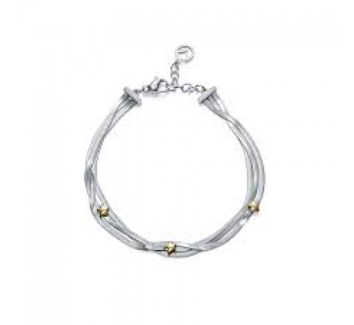 PULSERA VICEROY ACERO ESTRELLAS DORADAS 14320P01000