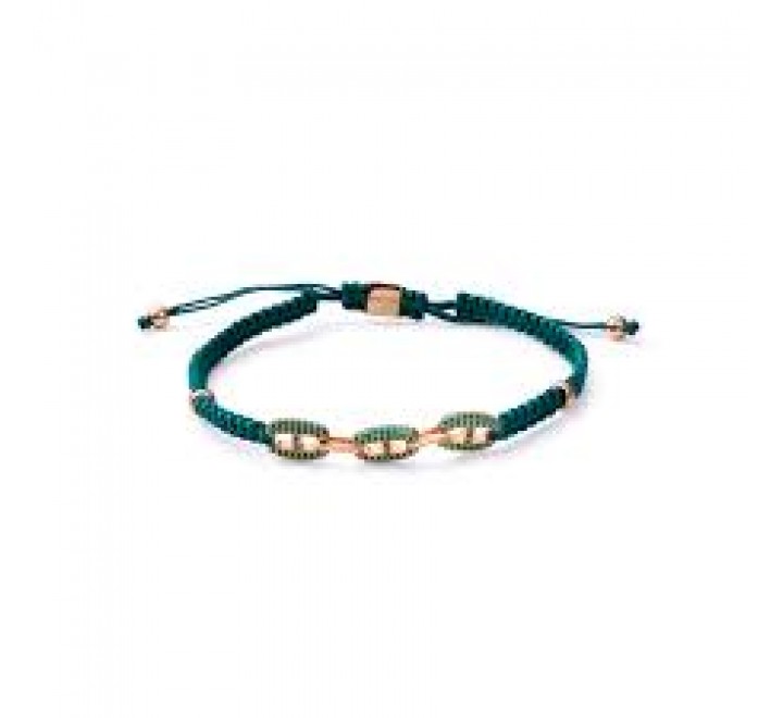 PULSERA VICEROY PLATA DORADA CIRCONITAS HILO 13255P100-35