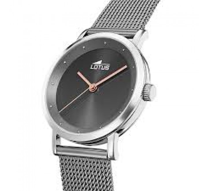 RELOJ LOTUS CAJA Y ARMIS ACERO NEGRO 18878/3