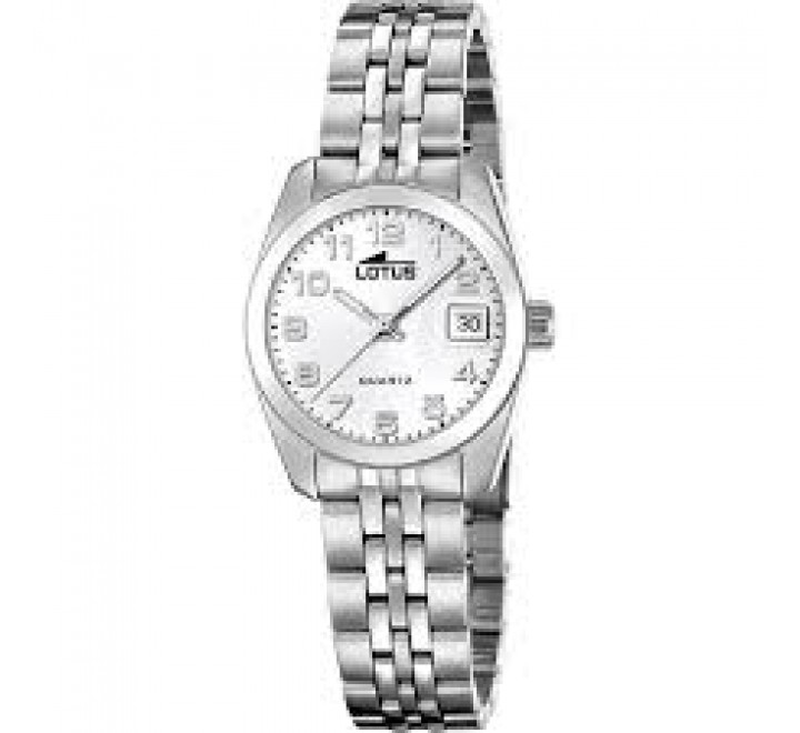RELOJ LOTUS CAJA Y ARMIS ACERO ESFERA TODOS NUMEROS 18992/1