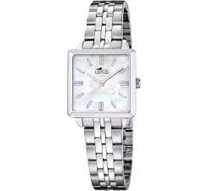 RELOJ LOTUS ACERO ESFERA NACAR PULSERA REGALO 19010/1