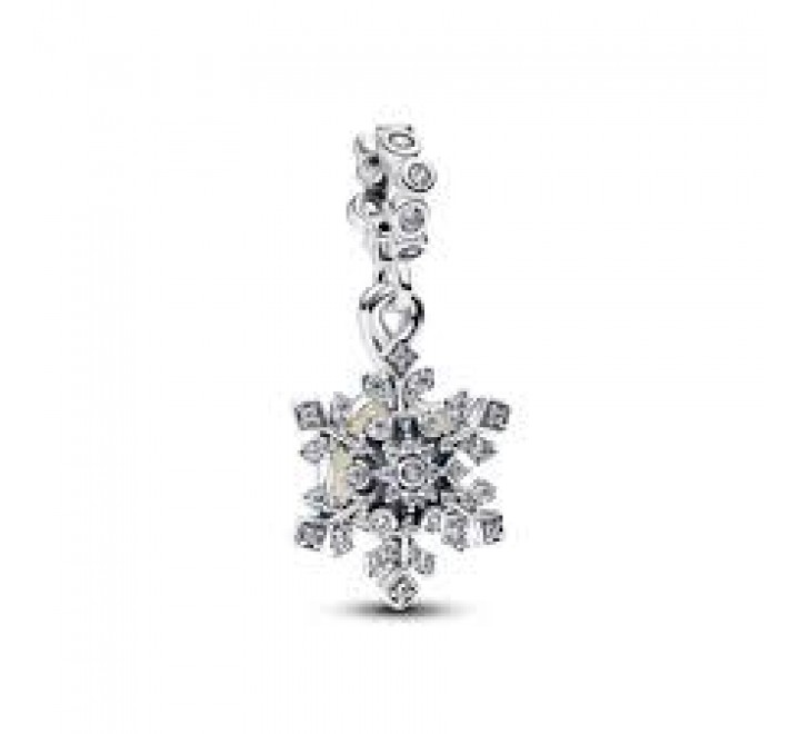 CHARM PANDORA PLATA COPO DE NIEVE OPALESCENTE 794142C01