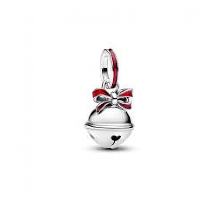 CHARM PANDORA PLATA CASCABEL NAVIDE?O 794246C01