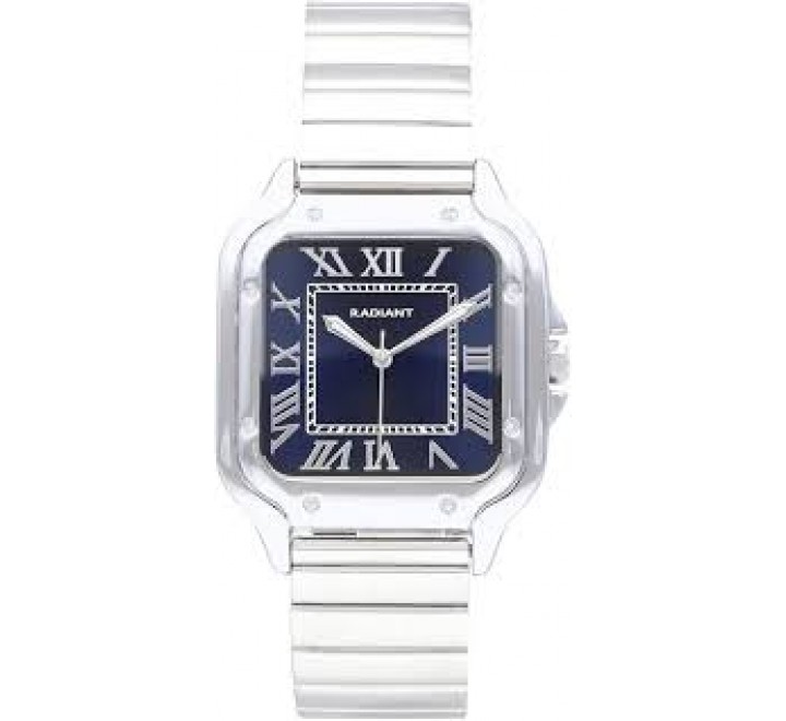 RELOJ RADIANT CAJA CUADRADA ESFERA AZUL RA664202