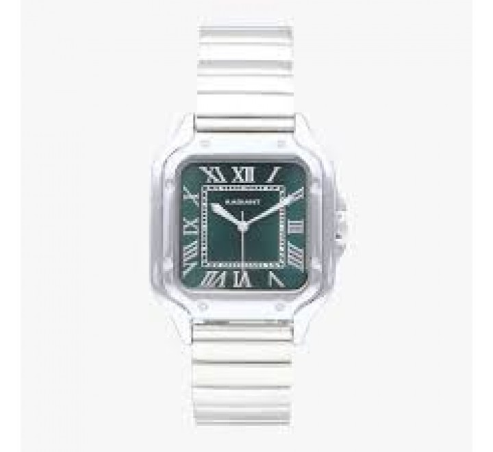 RELOJ RADIANT CAJA CUADRADA ESFERA VERDE RA664201