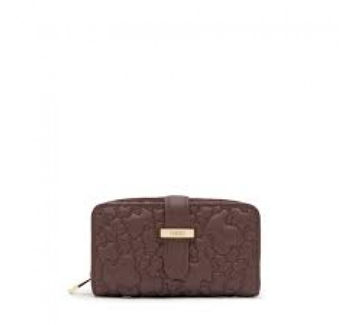 BILLETERA M TOUS BRIDGE PUFFY BEAR MARRON 2002304646