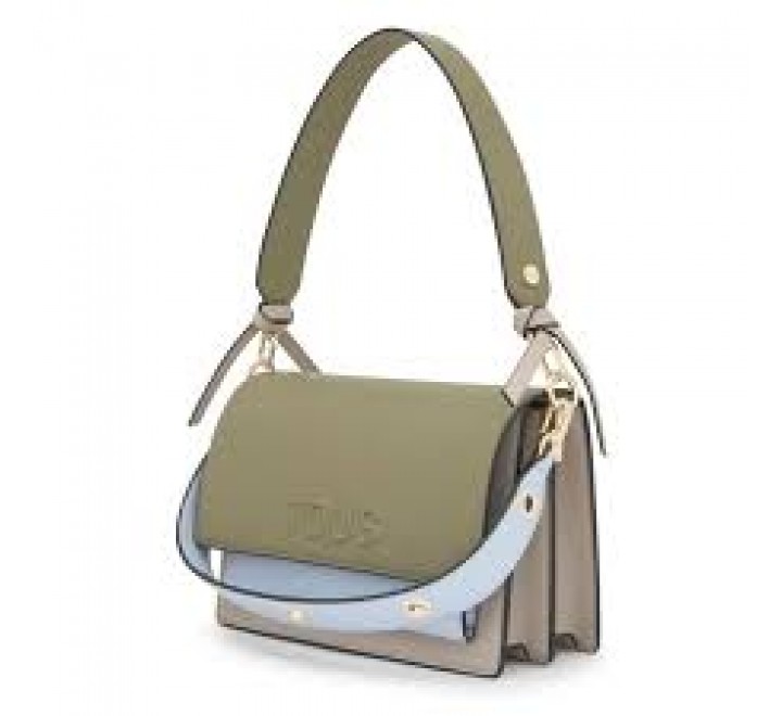 BANDOLERA M TOUS AUDREE SAFFIANO TOPO-VERDE 2002358244