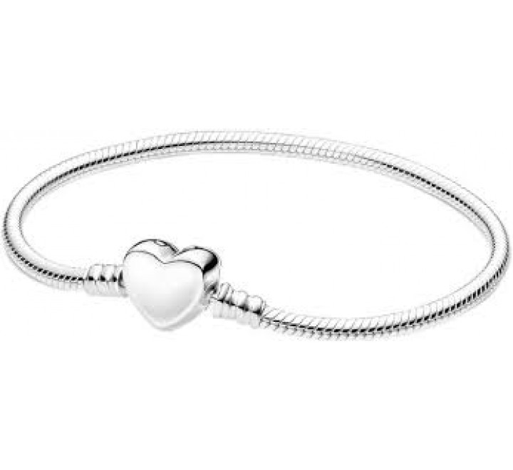 PULSERA PANDORA MOMENTS CIERRE CORAZON 599206C00-21
