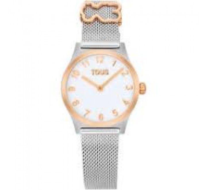 RELOJ TOUS ANALOGICO BICOLOR ROSADO 3000148800