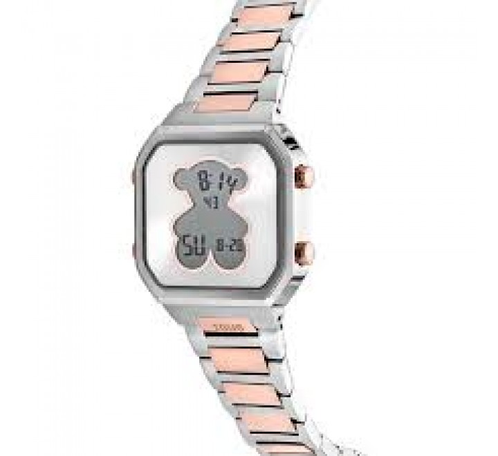 RELOJ TOUS DIGITAL ACERO BICOLOR DORADO 3000148300
