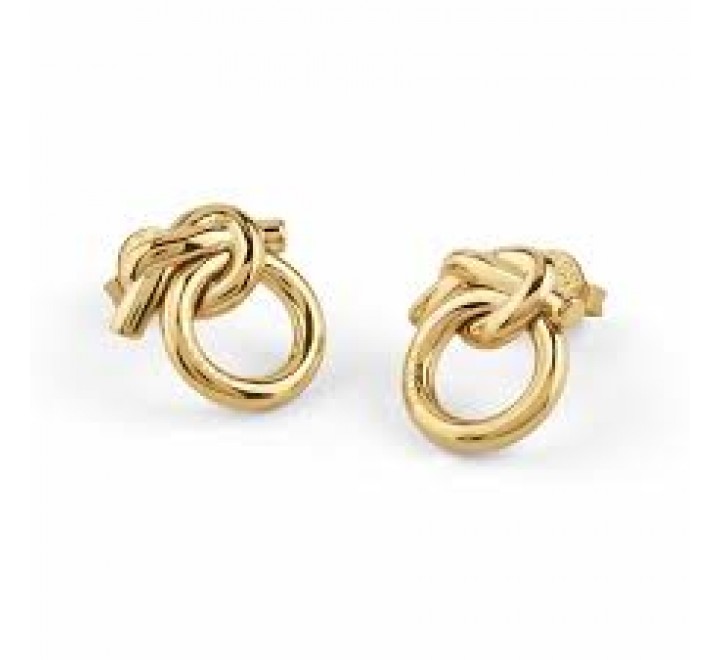 PENDIENTES GUESS ACERO DORADO MOTIVO LISO JUBE05489JWYGT-U