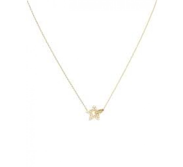 GARGANTILLA GUESS ACERO DORADO ESTRELLA CIR JUBN05537JWYGT-U