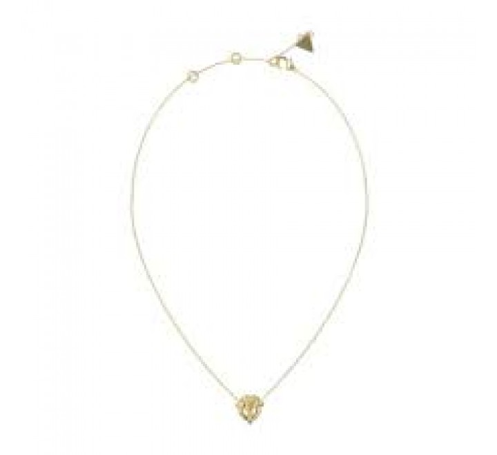GARGANTILLA GUESS ACERO DORADO MOTIVO LISO JUBN05488JWYGT-U