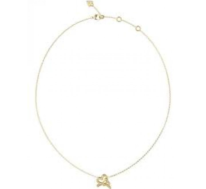 GARGANTILLA GUESS ACERO DORADO CORAZONES JUBN06056JWYGT-U