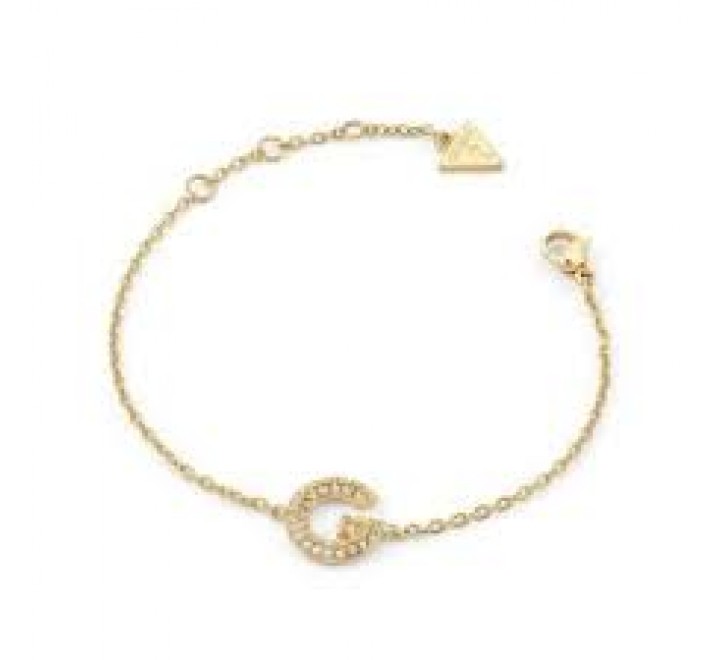 PULSERA GUESS ACERO DORADO G CON CIRCONITAS JUBB05442JWYGS