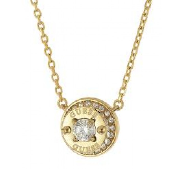 GARGANTILLA GUESS ACERO DORADO CIRCONITAS JUBN05554JWYGT-U