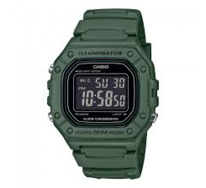 CASIO W-218H-3BVEF  VERDE