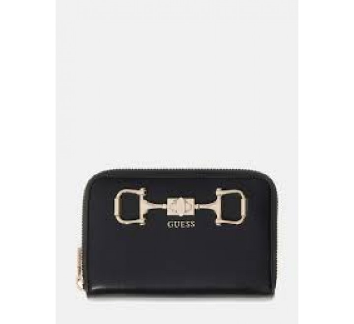 MONEDERO GUESS MEDIANO JANIE SLG ZIP AROUND SWVG9910140 BLA