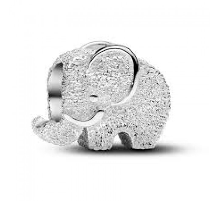CHARM PANDORA PLATA MINI ELEFANTE TEXTURA 794528C00