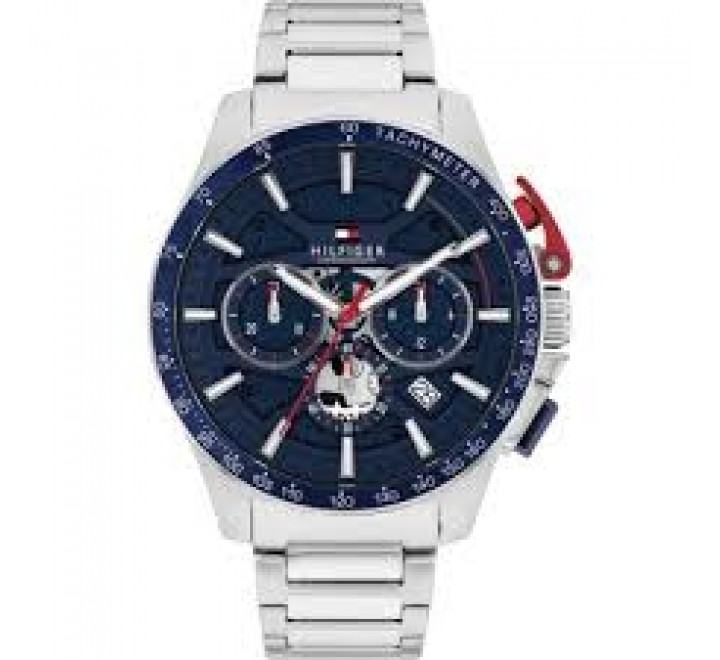 RELOJ TOMMY HILFIGER CAJA Y ARMIS ACERO ESFERA AZUL 1792261