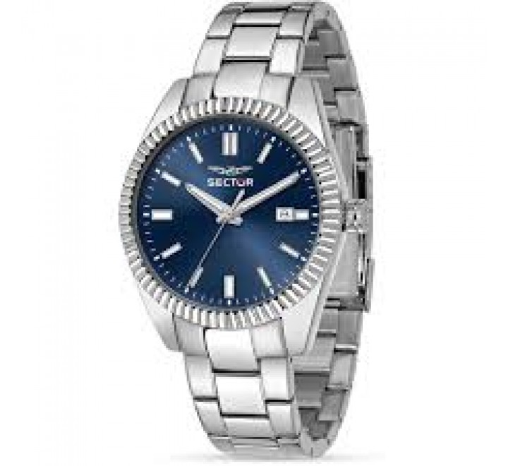 RELOJ SECTOR CAJA Y ARMIS ACERO ESFERA AZUL R3253240049