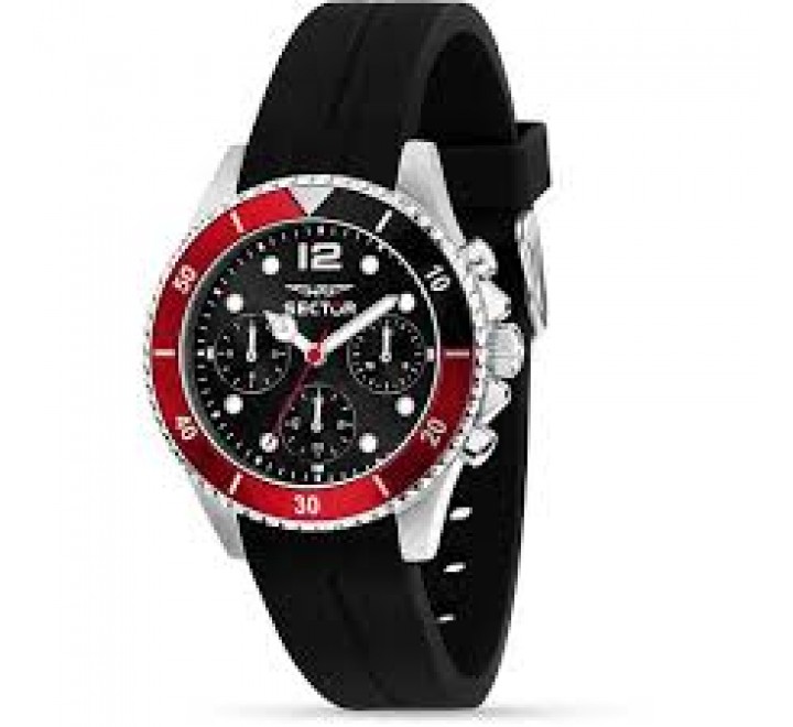 RELOJ SECTOR CAJA 39MM ACERO CORREA SILICONA R3251161053