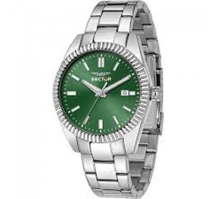 RELOJ SECTOR CAJA 41MM ARMIS ACERO ESFERA VERDE R3253240048