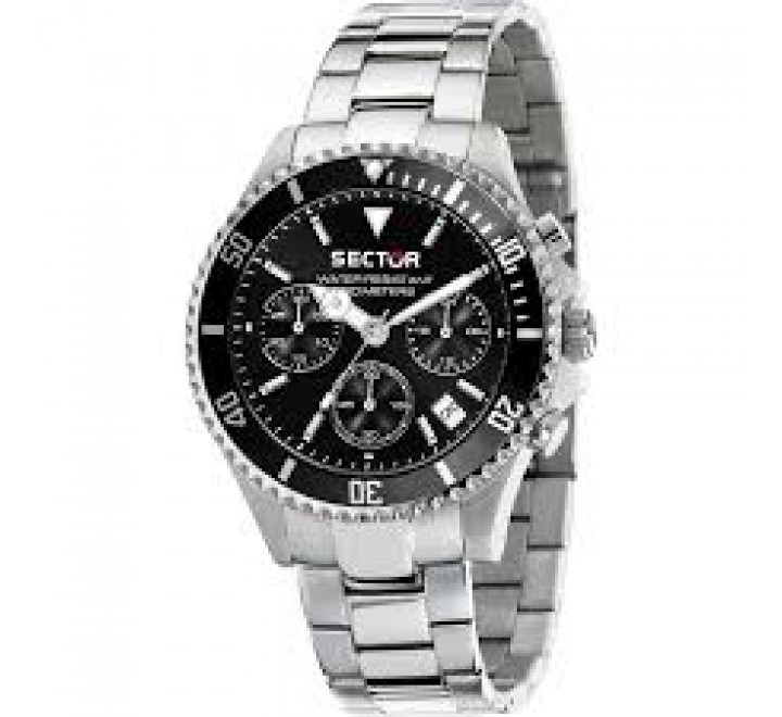 RELOJ SECTOR CAJA 43MM ARMIS ACERO ESFERA NEGRA R3273661009