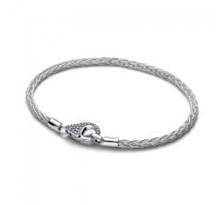 PULSERA PANDORA PLATA CADENA ESPIGA 594462C01-19