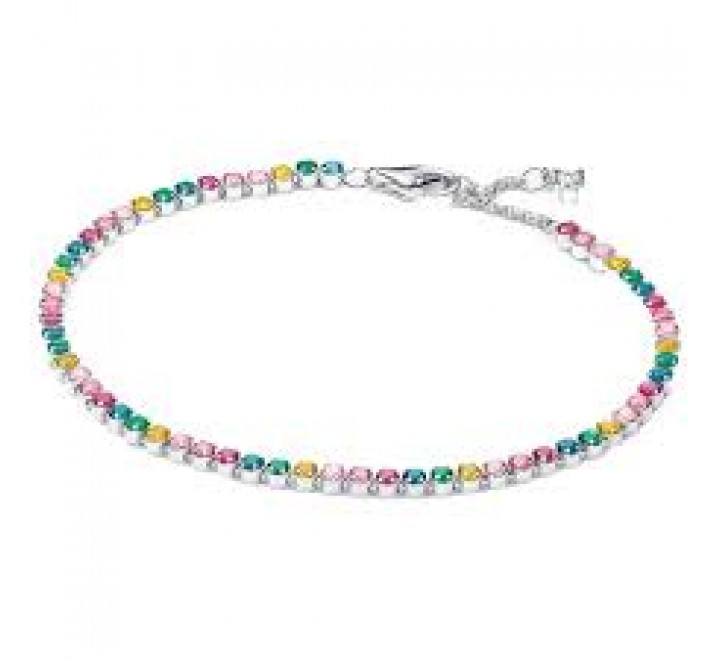 PULSERA PANDORA PLATA TENNIS ARCOIRIS 593927C03-18