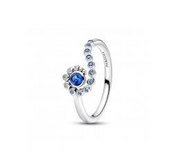ANILLO PANDORA PLATA DISNEY VAIANA OLA DE MAR 194641C01-56