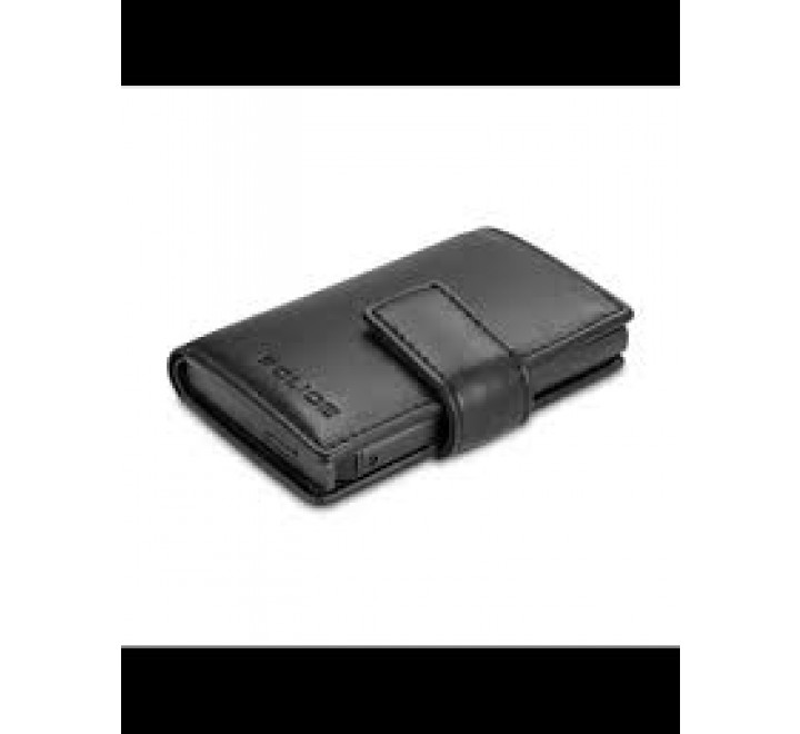 CARTERA TARJETERO POLICE CUERO NEGRO PELGD2206920