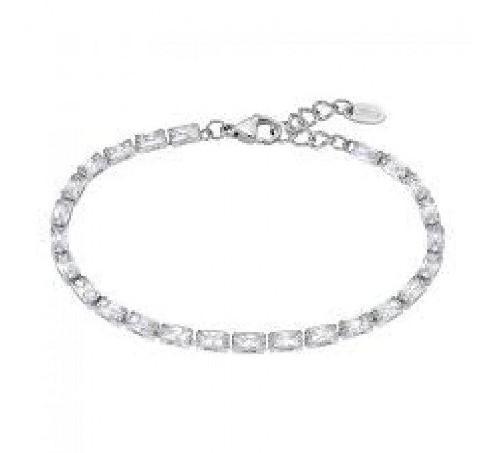 PULSERA LOTUS ACERO CIRCONITAS LS2575/2/1