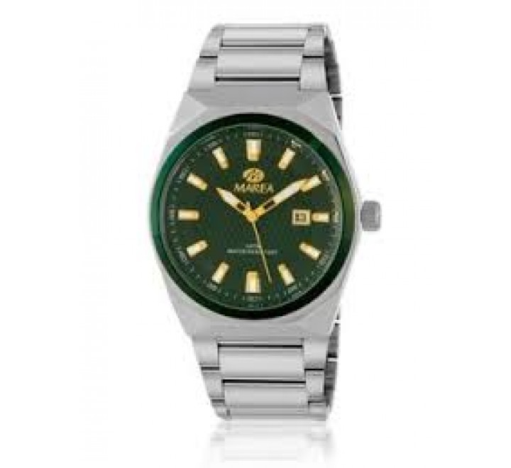 RELOJ MAREA CAJA Y ARMIS ACERO ESFERA VERDE B36223/3