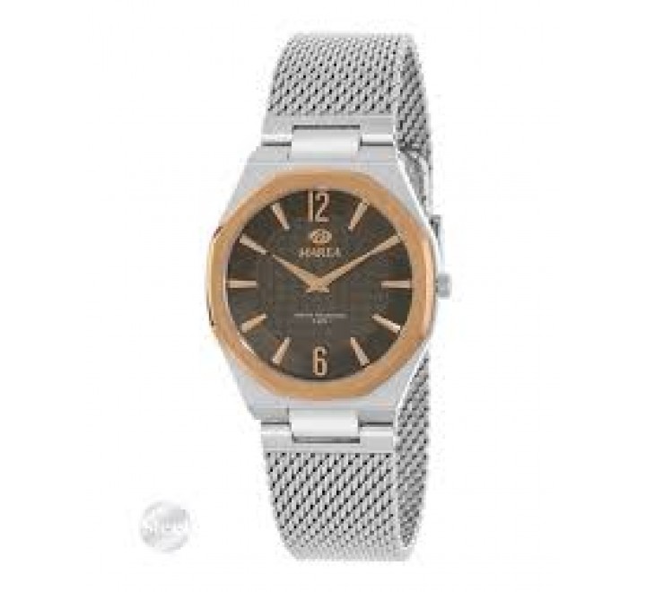RELOJ MAREA CAJA ACERO BICOLOR ROSADO ARMIS ACERO B54310/4