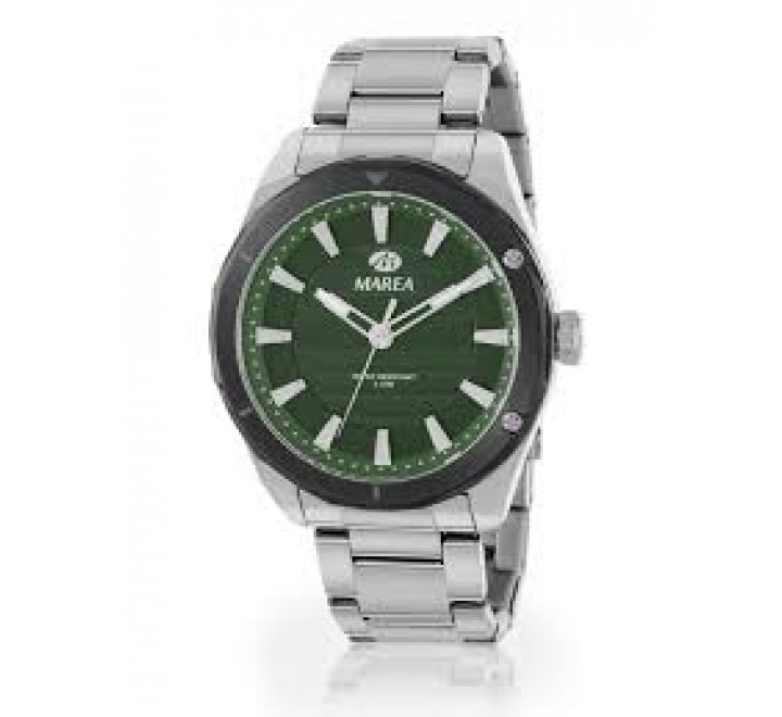 RELOJ MAREA CAJA Y ARMIS ACERO ESFERA VERDE B54298/2