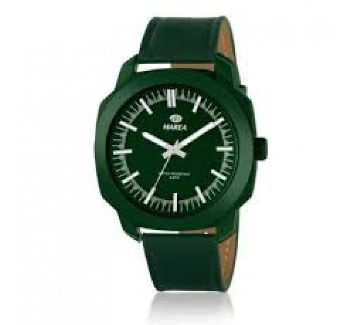 RELOJ MAREA CAJA ACERO VERDE CORREA PIEL VERDE B41449/4
