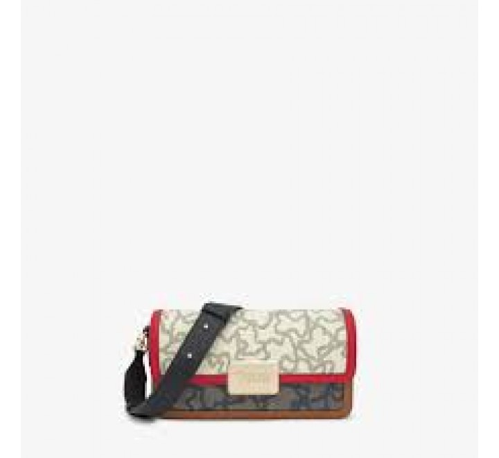 BANDOLERA S TOUS KAOS ICON BEIGE-NEGRO 2002462103