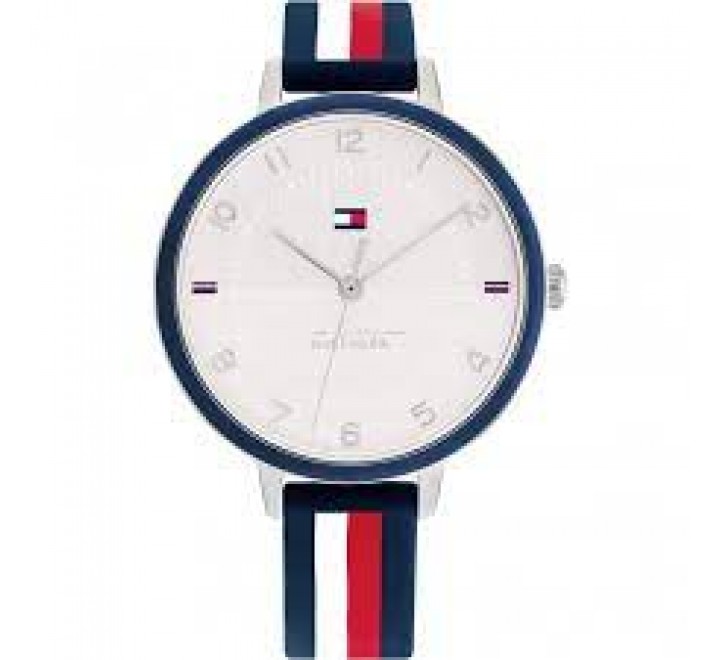 RELOJ TOMMY HILFIGER SILICONA COLOR CAJA ACERO 1782584