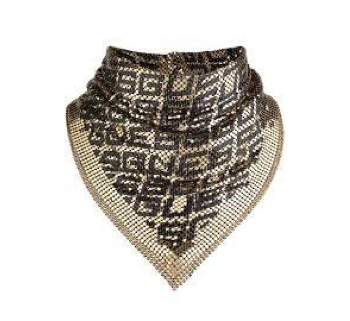 GARGANTILLA GUESS DANING QUEEN ACERO DORADO JUBN02105JWYGT-U