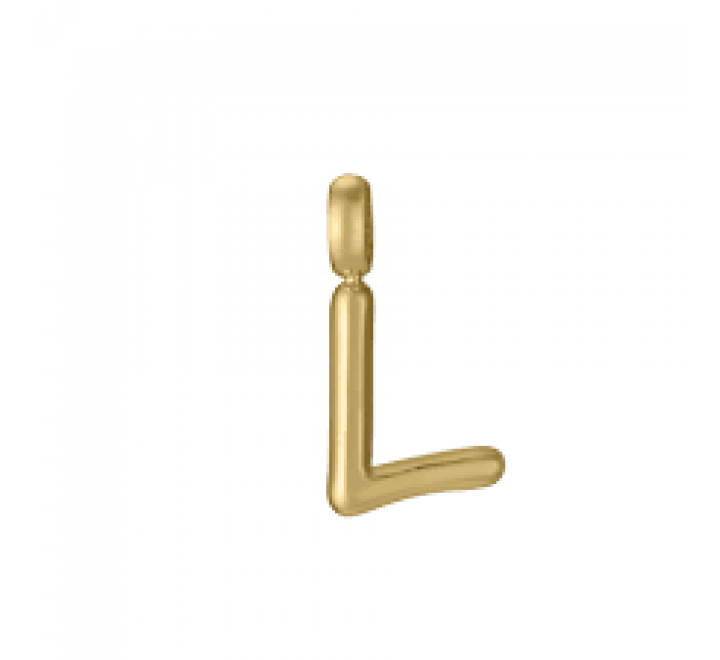 COLGANTE VICEROY ACERO DORADO LETRA L 15200M01012L