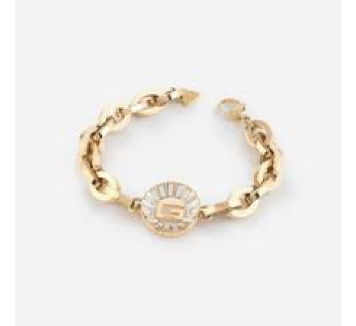 PULSERA GUESS ACERO DORADO ESLABONES JUBB03010JWYGS
