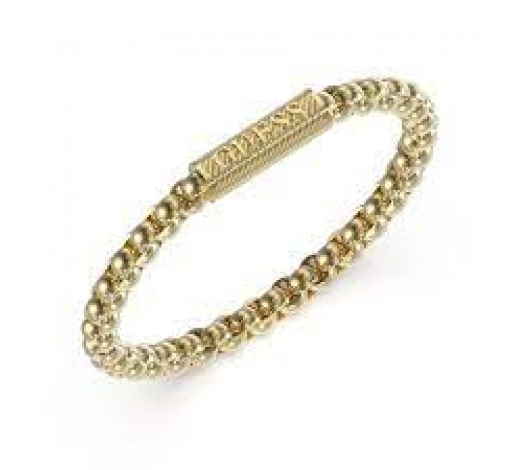 PULSERA GUESS ACERO DORADO ESLABONES JUMB03032JWYGS