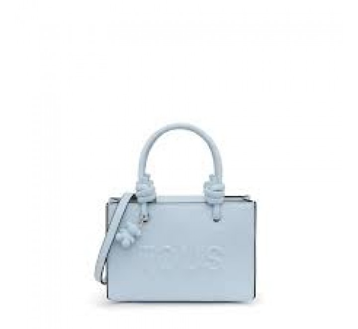 MINI BOLSO TOUS HORIZ LA RUE NEW AZUL CLARO 2002024133