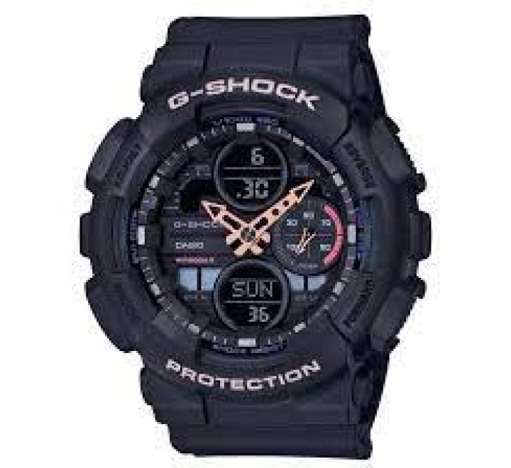 RELOJ CASIO G-SHOCK ANALOGICO DIGITALCORREA RESINA NEGRA GMA-S1401AER