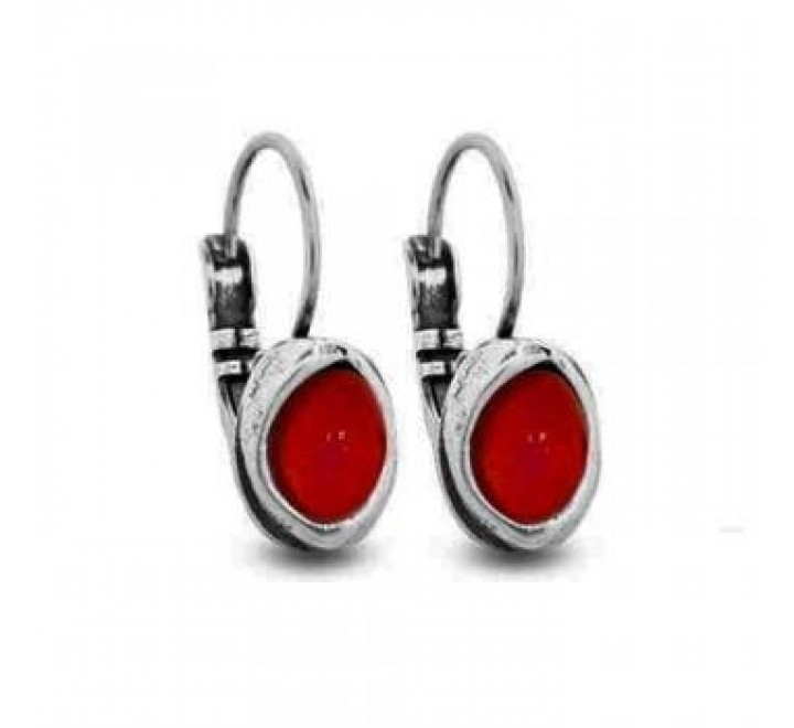 PENDIENTES CICLON ROJOS 201605-03