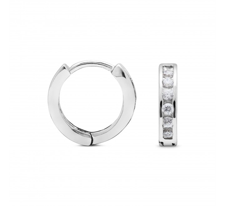 PENDIENTES LUXENTER PLATA ARO CIRCONITAS EG0040000