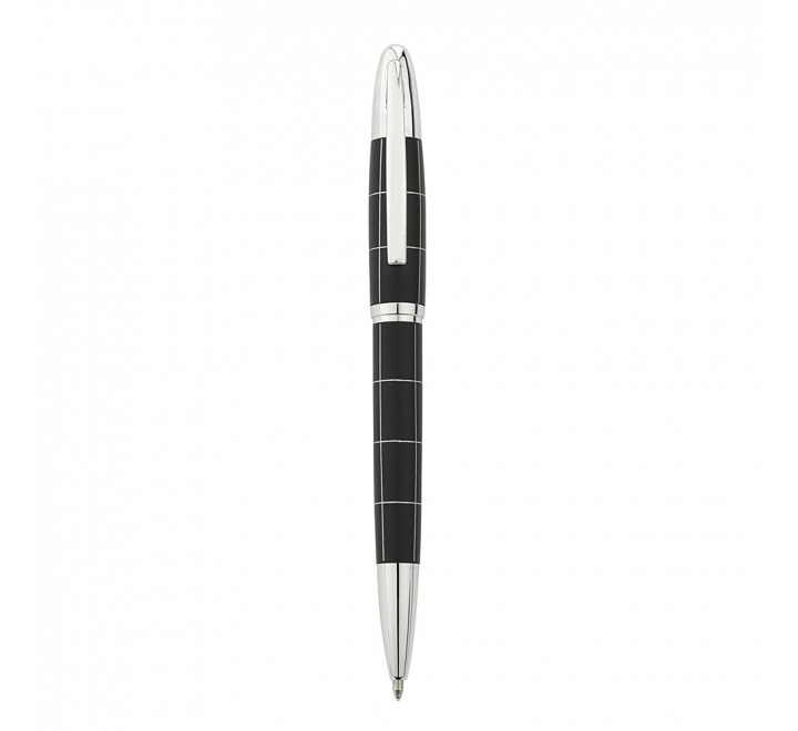 BOLIGRAFO H6017-01B NEGRO Y PLATEADO