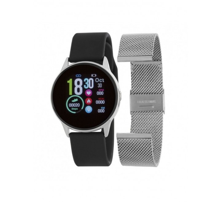 RELOJ MAREA SMART ARMIS ACERO SILICONA NEGRA B58001/2