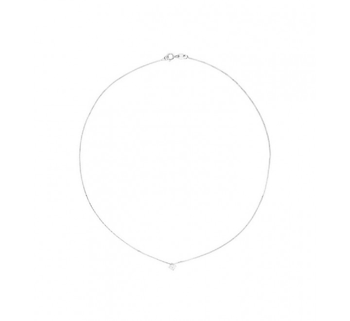 GARGANTILLA PLATA 4 GARRAS Y CIRCONITAS 4MM GA1386/04